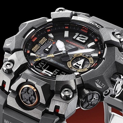 Pre-owned Casio G-shock Master Of Series Mudmaster Gwg-b1000ec-1ajf Bluetooth Black
