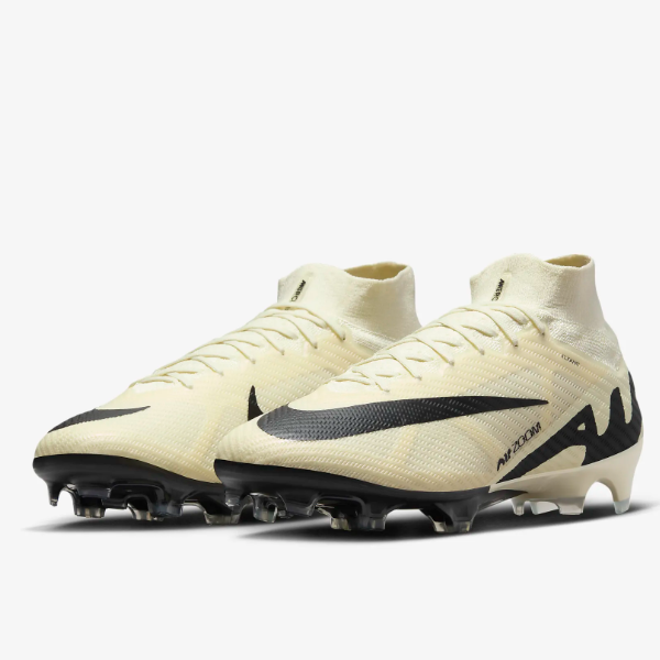 Pre-owned Nike Zoom Mercurial Superfly 9 Elite Fg Soccer Cleats 'lemonade' (dj4977-700)