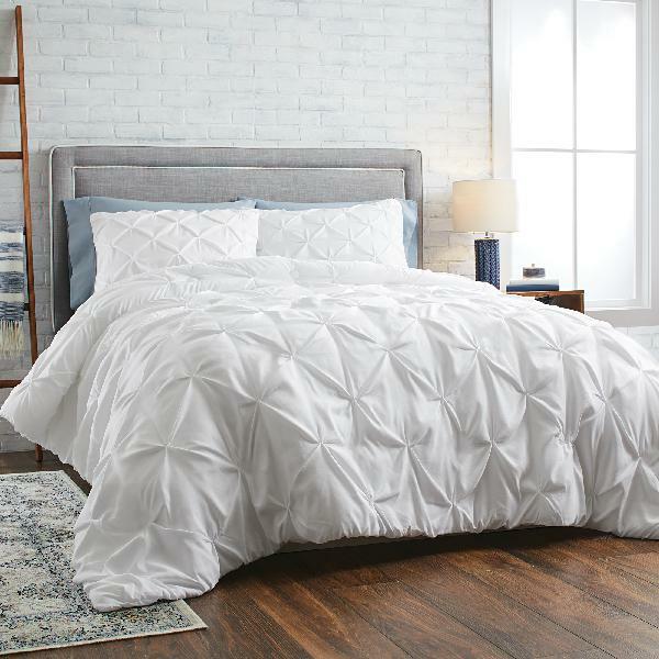 Better Homes And Gardens Ruched 3 Piece Comforter Set King