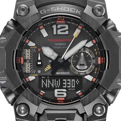 Pre-owned Casio G-shock Master Of Series Mudmaster Gwg-b1000ec-1ajf Bluetooth Black
