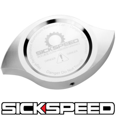CHROME HIGH PERFORMANCE BILLET ALUMINUM RADIATOR PROTECTOR PRESSURE CAP P5