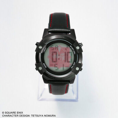 Pre-owned Square Enix Psl  Final Fantasy Vii Remake Digital Watch Shinra Company Limited