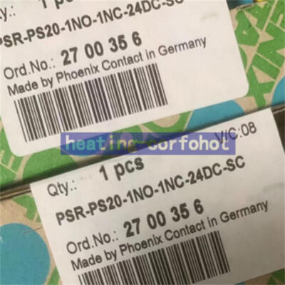 1PCS Phoenix Contact 2700356 PSR Coupling Relay PSR-PS20-1NO-1NC-24DC-SC new