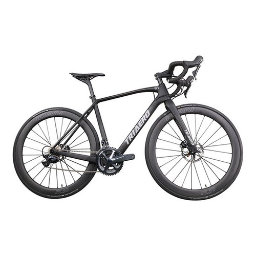 ICAN Bike CX Flat Mount Frame AC388&50mm Depth CX-Ray Spoke Clincher Tubeless