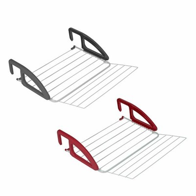 Heizungswäschetrockner Wäscheständer Balkonwäschetrockner Geländer Wäsche Halter