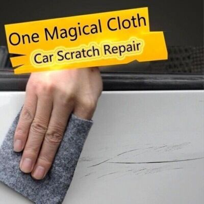 Car Scratch Eraser Remover Magic Polish Nano Cloth Paint Scuffs Surface Repair H