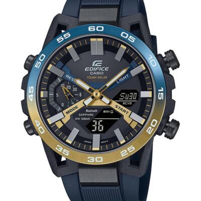 Pre-owned Casio Edifice Sospensione Ecb-2000ynp-1ajf Nighttime Drive Solar Men Watch 2024