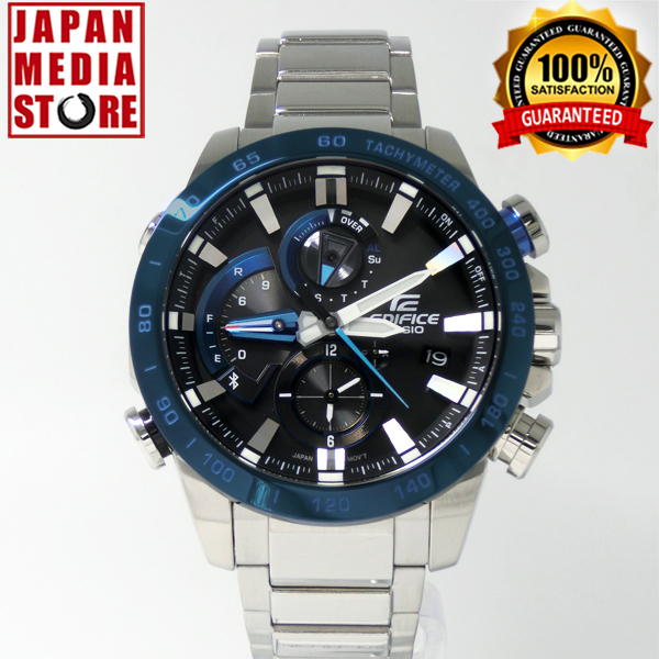Pre-owned Casio Edifice Eqb-800db-1ajf Bluetooth Sport Solar Men Watch Eqb-800db-1a