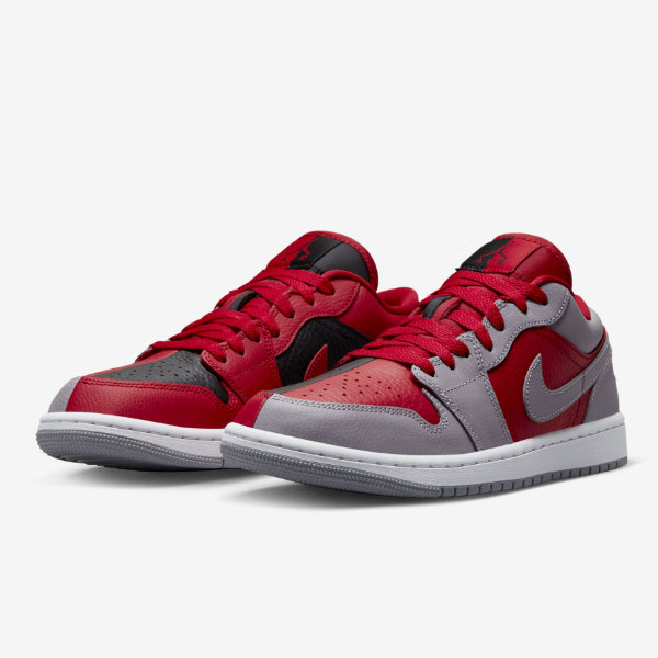 Женские кроссовки Nike Air Jordan 1 Low SE «Gym Red Grey» (DR0502-600) Expeditedship