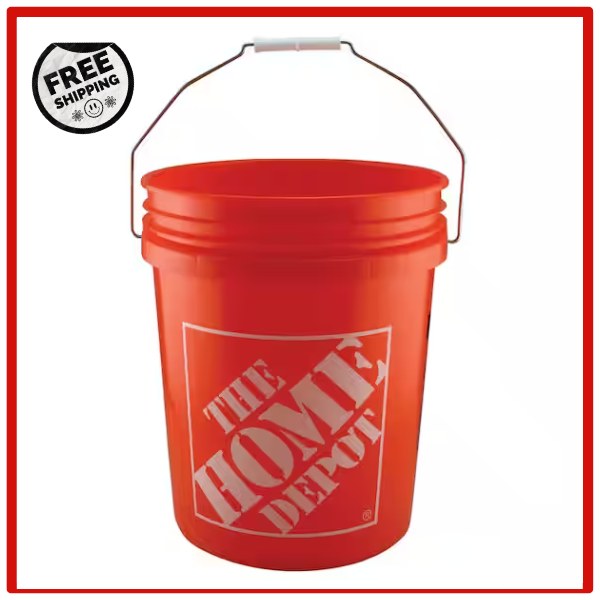 Orange Homer Bucket (free Shipping)