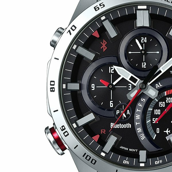 Pre-owned Casio Edifice Eqb-501xd-1ajf Bluetooth Sport Solar Smart Phone Link Men's Watch