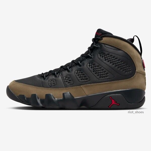 Кроссовки Nike Air Jordan 9 оливкового цвета (HV4794-030) доставлены в ускоренном порядке