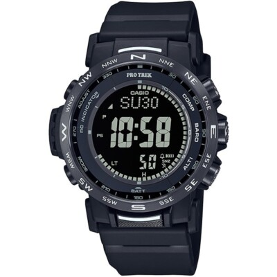 CASIO PRO TREK PRW-35Y-1BJF Black Climber Line Triple Solar Men Watch New in Box