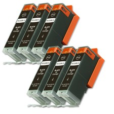 6 BLACK Replacement Printer Ink for Canon PGI-250PGBK MX920 MX922