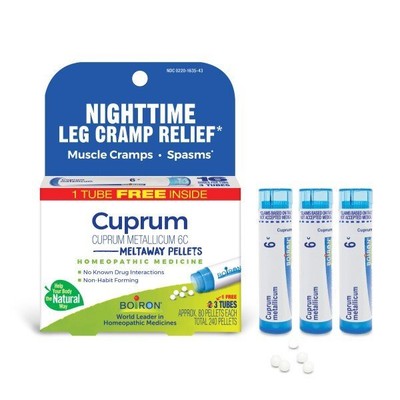 Гранулы Boiron Cuprum 6C 3 MDT из 3 трубок