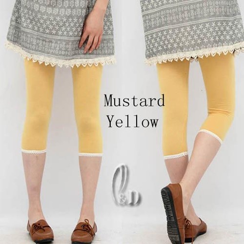 AU SELLER Adults Teens Girls Cotton Bottom Lace Short Leggings Dress pants p059