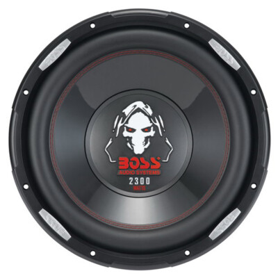 BOSS Audio Systems P126DVC Phantom Series 12 Inch Car Audio Subwoofer
