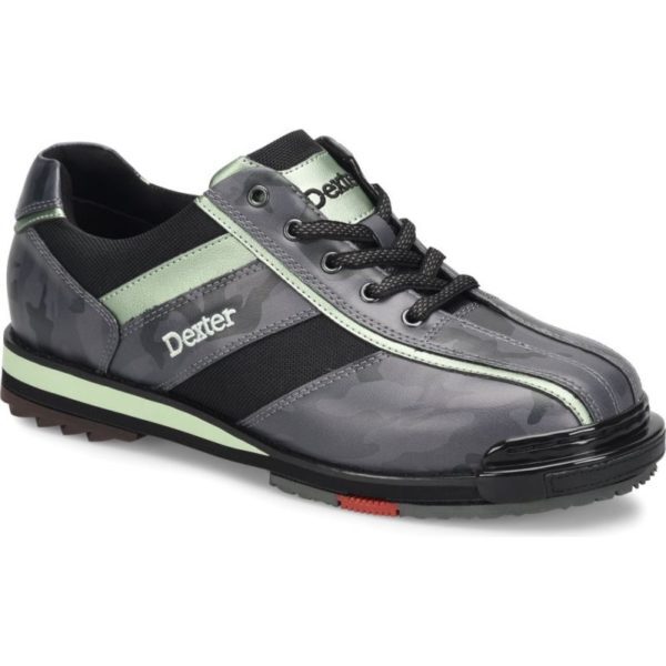 Dexter Mens SST8 Pro Black/Green Camo RH/LH Bowling Shoes *Free Ship *Sizes 7-16