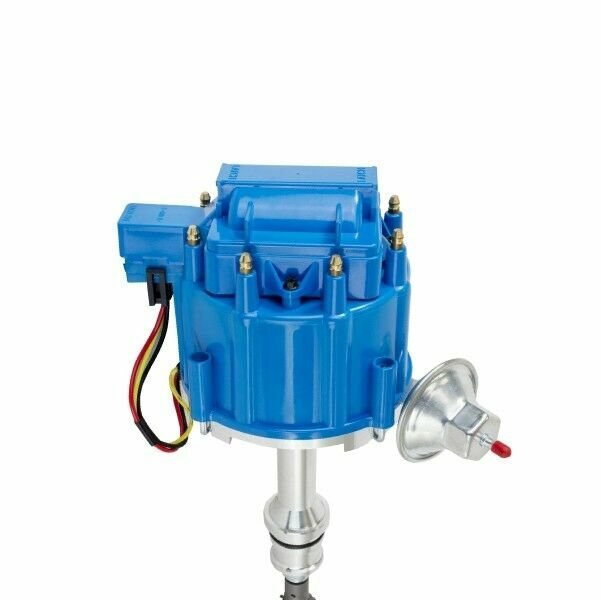 5.0L V8 EFI to Carb Conversion HEI Distributor with Blue Cap HEI0025BL