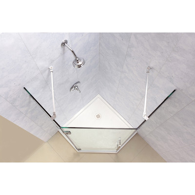 PrismLux Neo Angle Shower Enclosure 40 x 40, H 72