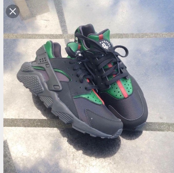 black gucci huaraches