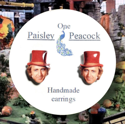 WILLIE EARRINGS- STUD- WONKA