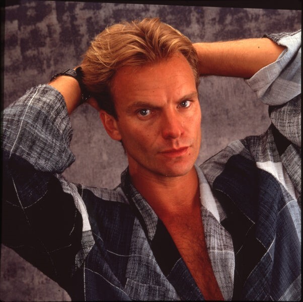 【希少価値】 POLICE VINTAGE 写真集 STING スティング Sting The Police 1980's Photo Shoot Stamped Original 2.25 x