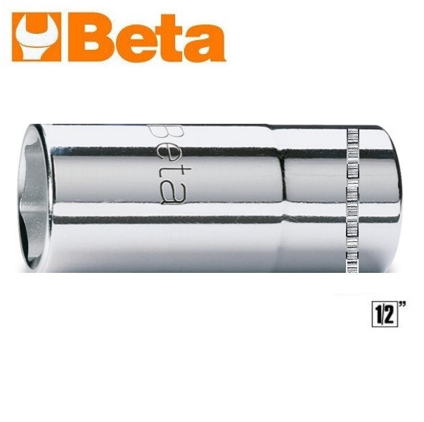 CHIAVE A BUSSOLA LUNGA BOCCA ESAGONALE 14 PER CRICCHETTO  1/2" BETA