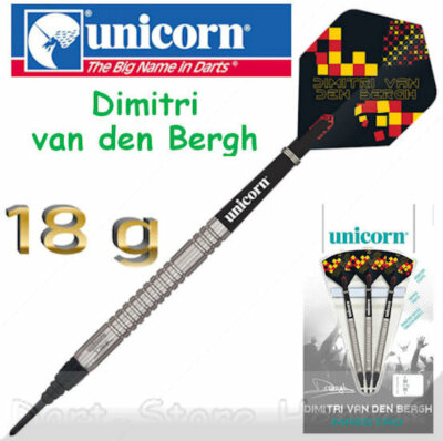 ダーツ Unicorn Dimitri van den Bergh 18g Unicorn 2022 Dimitri Van Den Bergh Noir Darts Review - YouTube