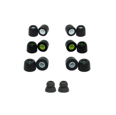 Memory foam replacement earbud tips for KZ ZSR ear tips and KZ ZS6 ear tips