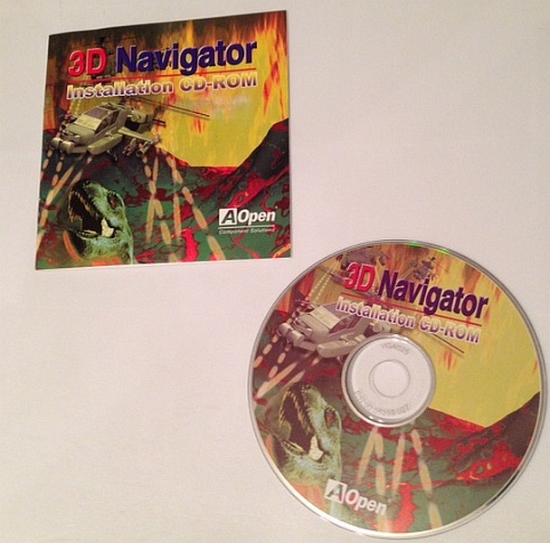 3D Navigator Installation CD-ROM - PC CD Computer Software Disc and Guide