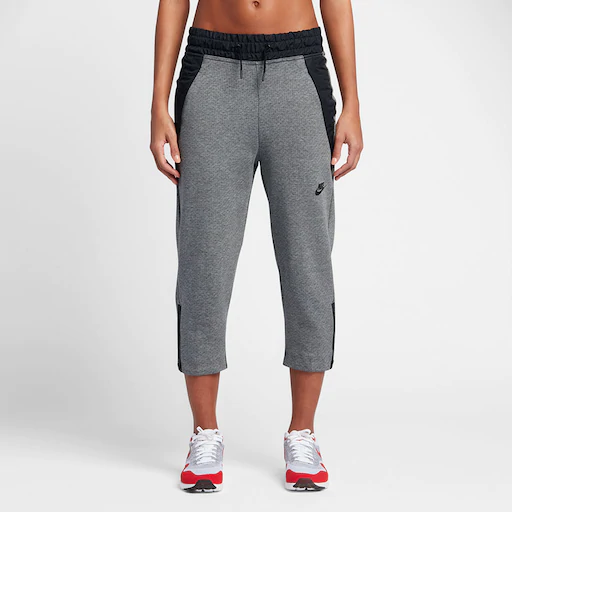 

Укороченные брюки Nike Womens Sportswear Tech Fleece NEW AUTHENTIC Серые 831711-091, Серый