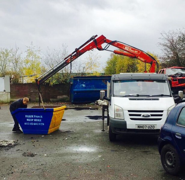 Transit tipper hiab crane Ferrari not iveco £8250 in Killamarsh
