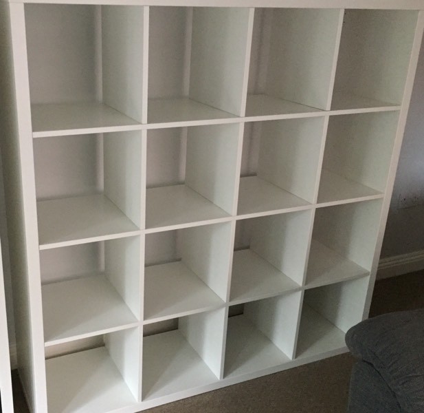 Ikea Kallax 4x4 in White in Bournemouth, Dorset Gumtree