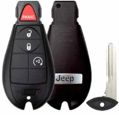 Fobik Remote Key For JEEP CHEROKEE 2014-2020 4 Button F GQ4-53T Top Quality A++