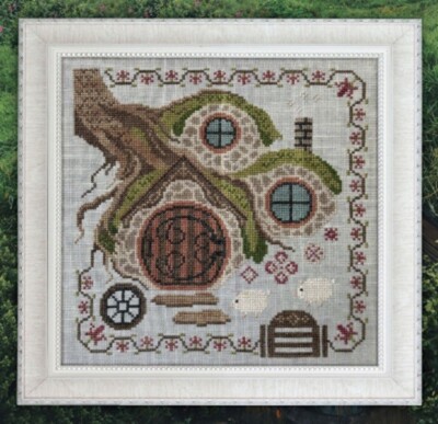 Hobbit House - Fabulous House Series #5 - Cottage Garden Samplings - New Chart