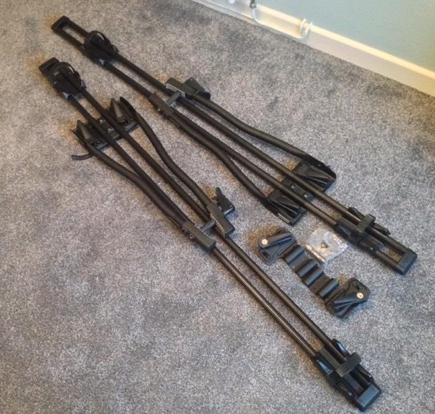 2 x Halfords Advanced Bicycle Carriers For Roof Rack in Aberdeenshire