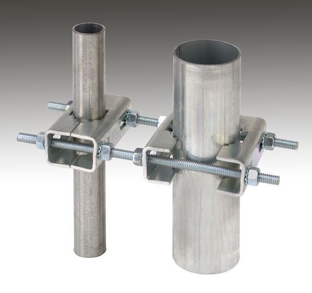 скоба соединяющая 2 мачты антенны. кронштейн крепления антенной мачты к стене, вынос 400-700 мм ма43. кронштейн стеновой радиоторг телескопический для мачты l=0,5-0,85м. крепеж мачты. 130.