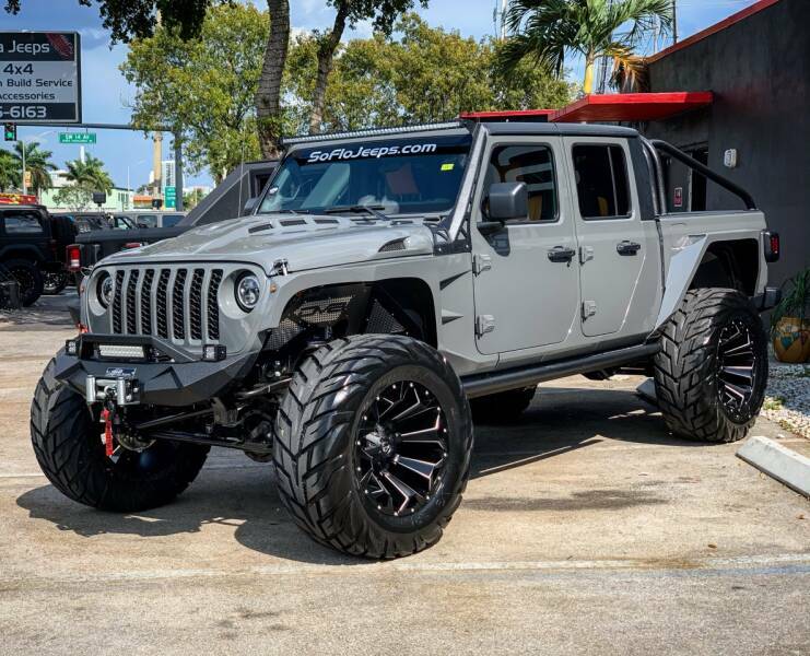 2020 Jeep Gladiator Sting Grey Custom Lifted Gladiator On 40 Tires