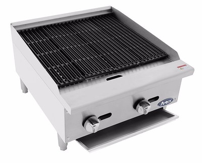 Atosa USA ATRC Gas Heavy Duty Stainless Steel 24'' 36'' 48'' Radiant Broiler 