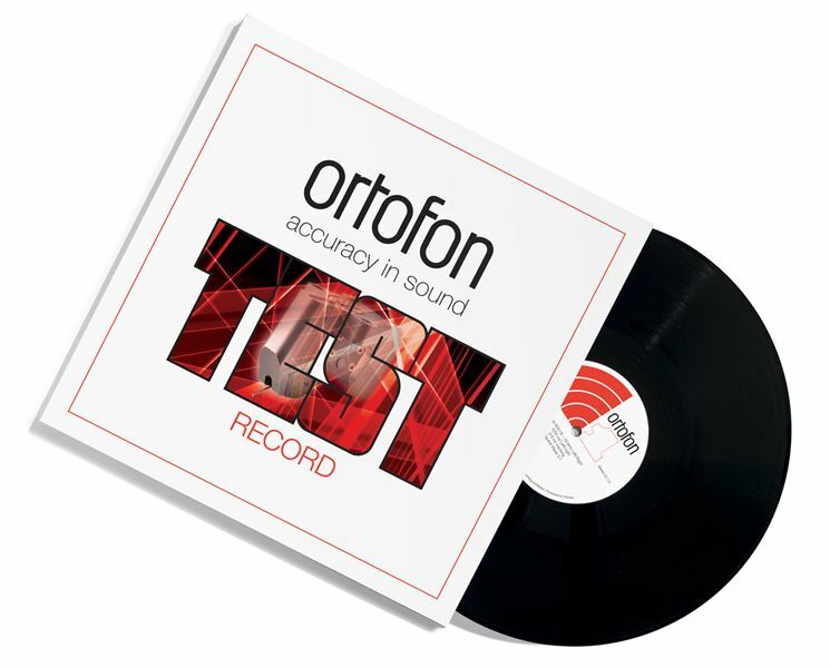 Ortofon Test Record Testschallplatte 
