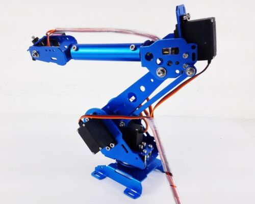 6 Axis Robot Arm ABB Industrial Mechanical Free Manipulator + Servos Unassembled