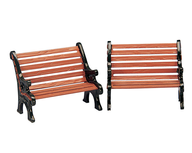 Lemax 34895 Park Bench New Christmas Valley Winterdorf Model