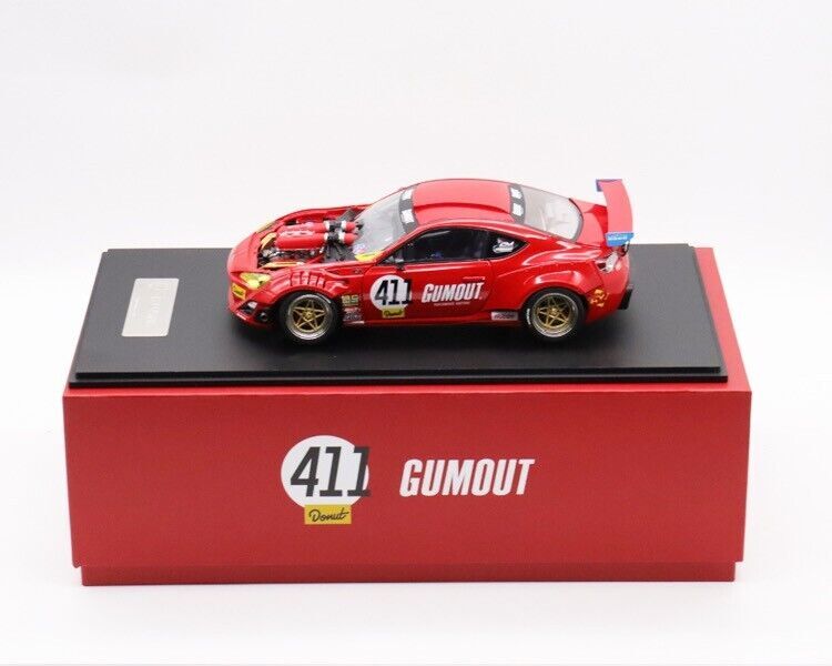 1/18 Toyota GT4586 Ferrari Engine Super Modificat Red