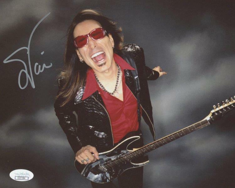 REPRINT - STEVE VAI Guitar Signed 8 x 10 Photo Poster Rock Man Cave