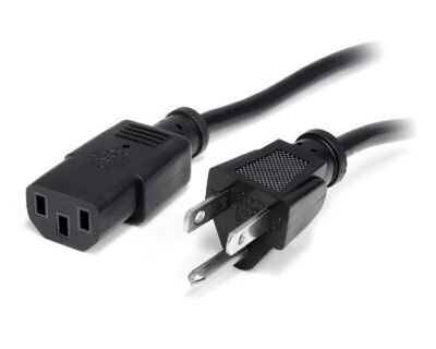 StarTech PXT101143 3 ft 14AWG Computer Power Cord - NEMA5-15P to C13 3ft - NEMA