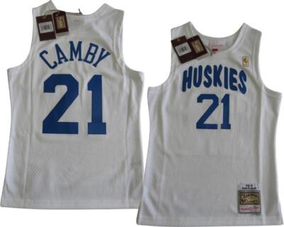 Marcus Camby #21 Toronto Raptors Huskies Mens Mitchell & Ness Swingman Jersey