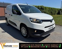 TOYOTA PROACE CITY 1.5 BlueHDi Icon Short Panel Van SWB Euro 6 (s/s) 5dr White M