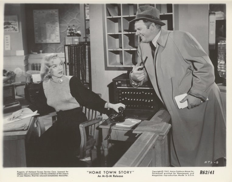 home town story marilyn monroe alan hale jr rare original 8x10 photo 1962