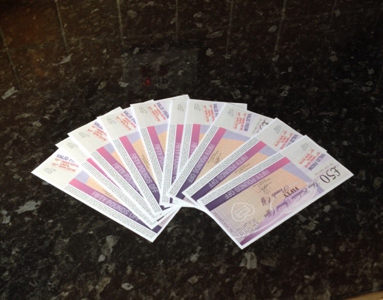 10 x £50 DFS Furniture Vouchers - Totalling £500 | in Preston